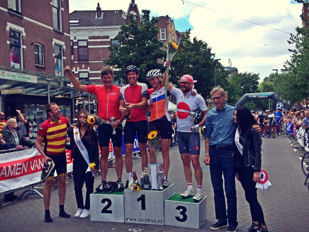 Hoogtepunt uit mijn wielerloopbaan: 3e Prijs Ronde van Kralingen B-Klasse Zondagrijders (02-07-2017)